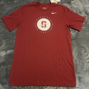 SNALL Men's NIKE Stanford University Fear The Tree Graphic T Shirt